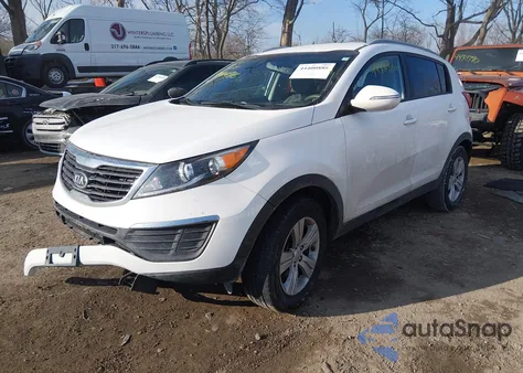 2013 Kia Sportage Lx z USA, uszkodzony, nr VIN KNDPB3A29D7494785